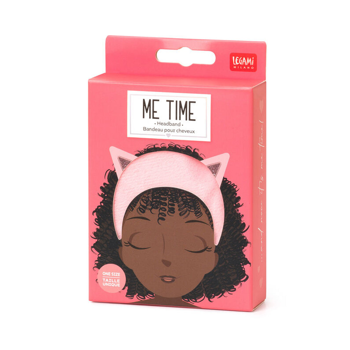 "Me time" Cinta para el pelo con orejas de gatito