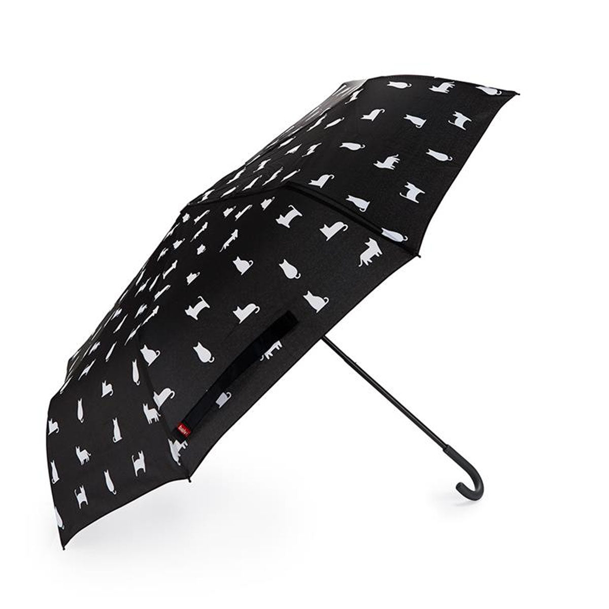 Paraguas infantil Meowmbrella Negro Con Funda