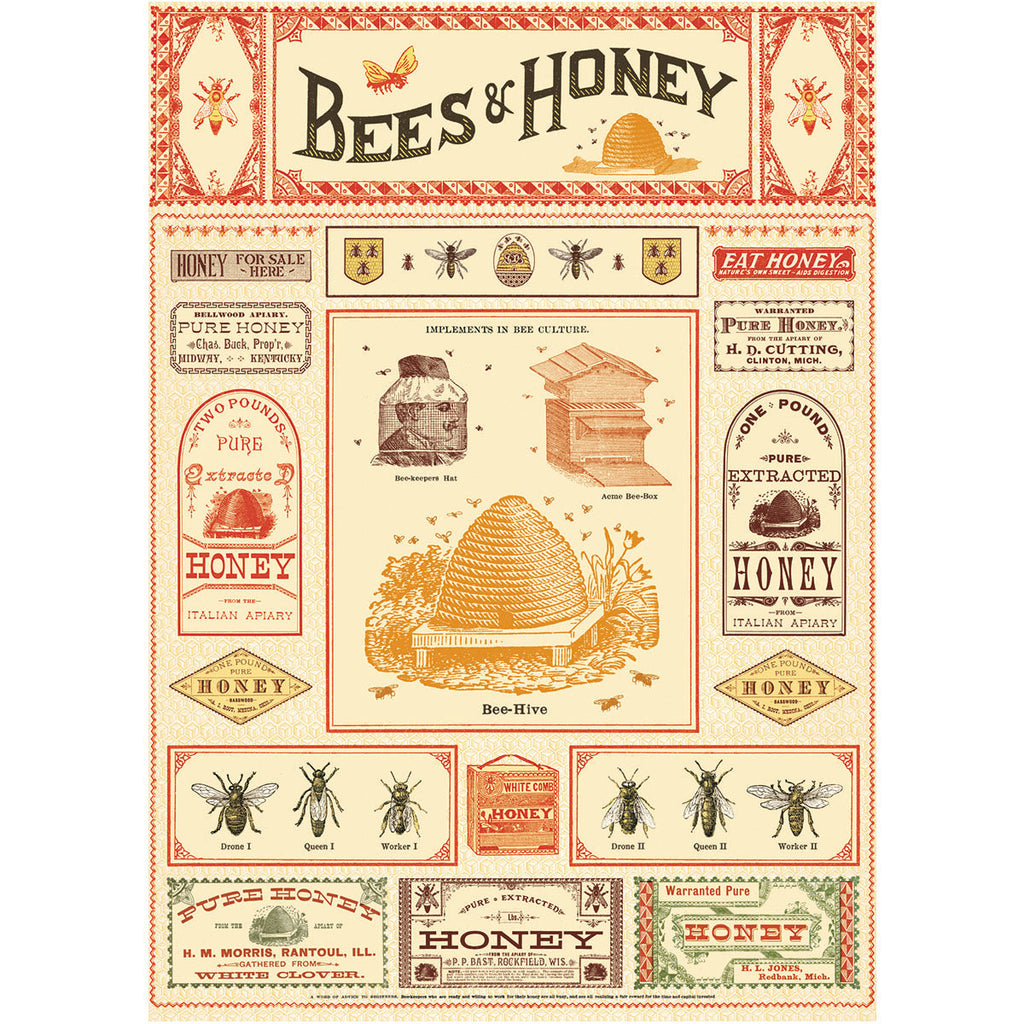 Primitives By Kathy Cartello In Legno "Buzz Bee Honey Farm" - Decorazione Casa Con Camion E Alveare