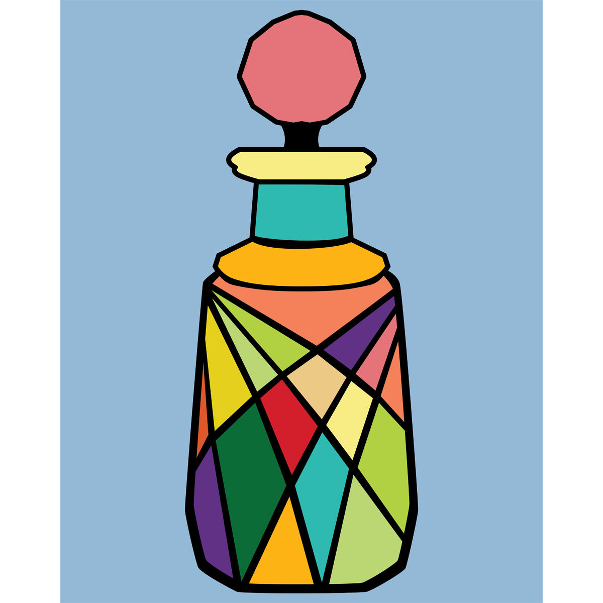 Pintura a números Perfume II