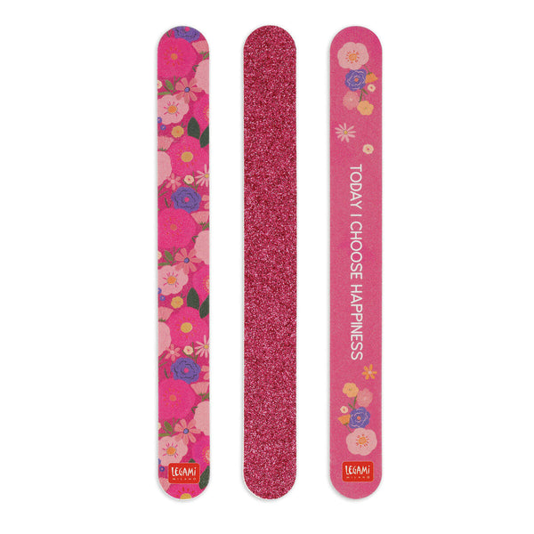 Set de Limas de Uñas "Nails Before Males - Flora" de Legami