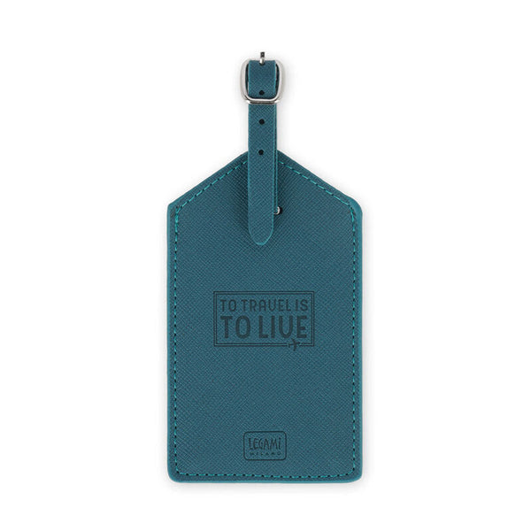 Etiqueta para Equipaje Azul