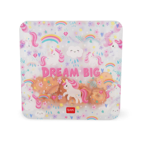 Set De 3 Bolsitas Para Snacks Unicorn
