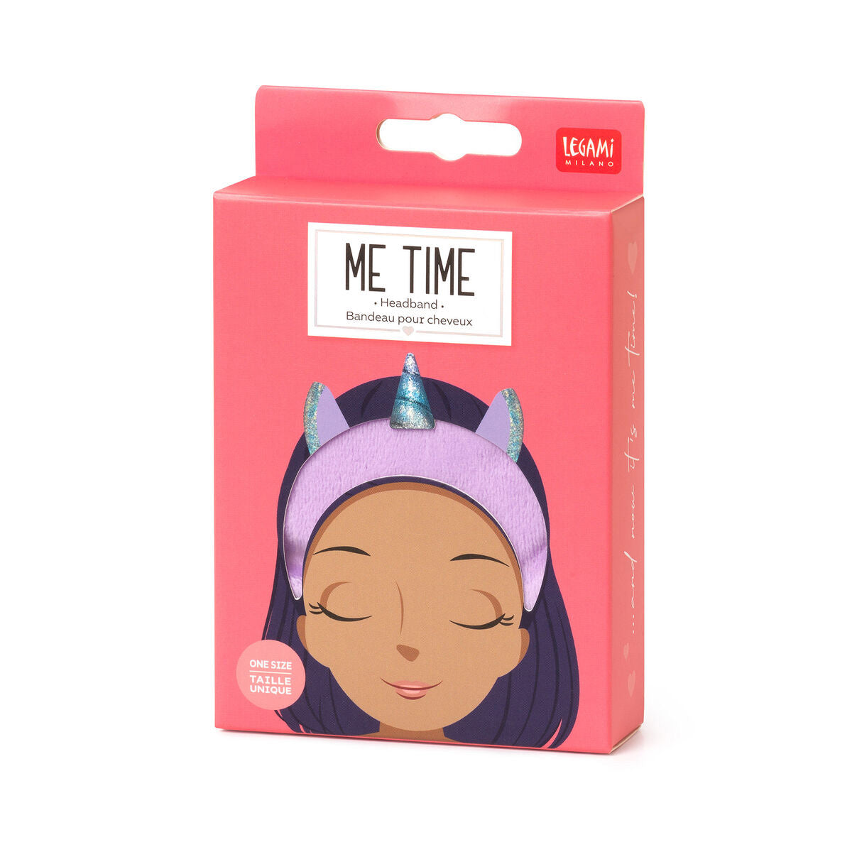 "Me time" cinta para el cabello unicornio