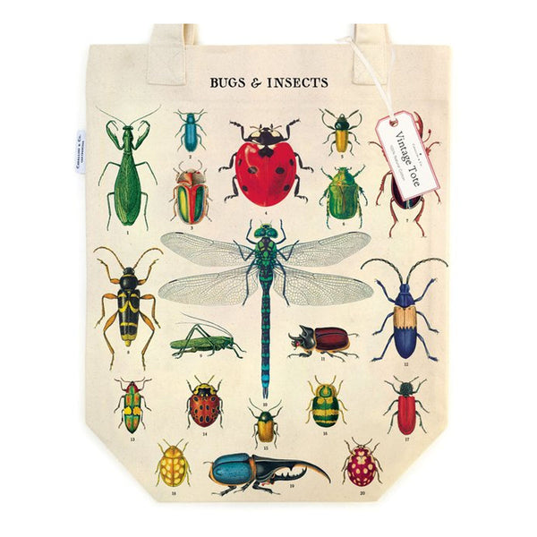 Bolsa Tote Reutilizable Insects