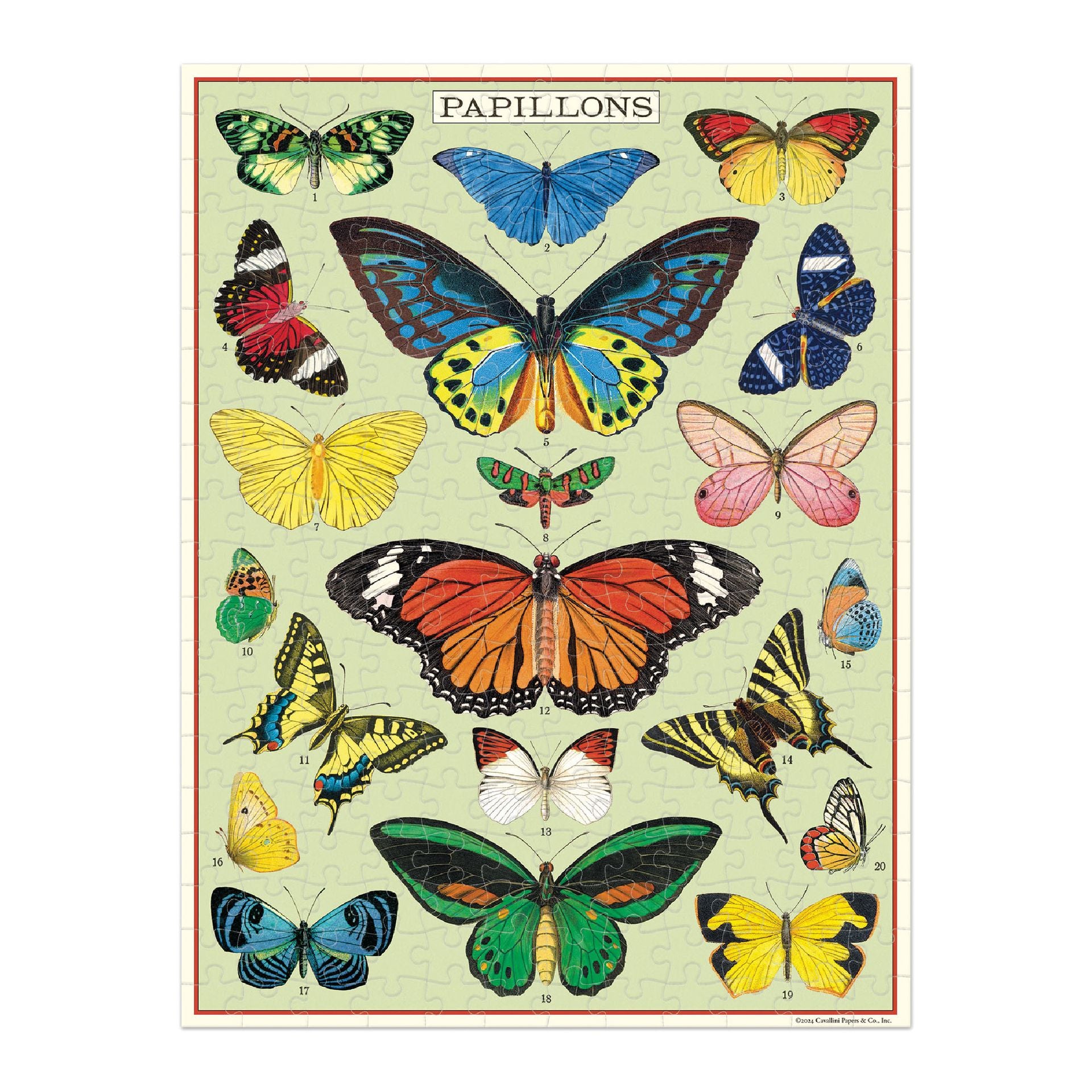 Mini Rompecabezas Butterflies