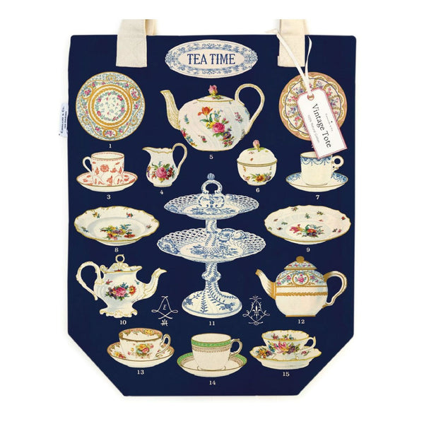 Bolsa tote reutilizable Tea Time