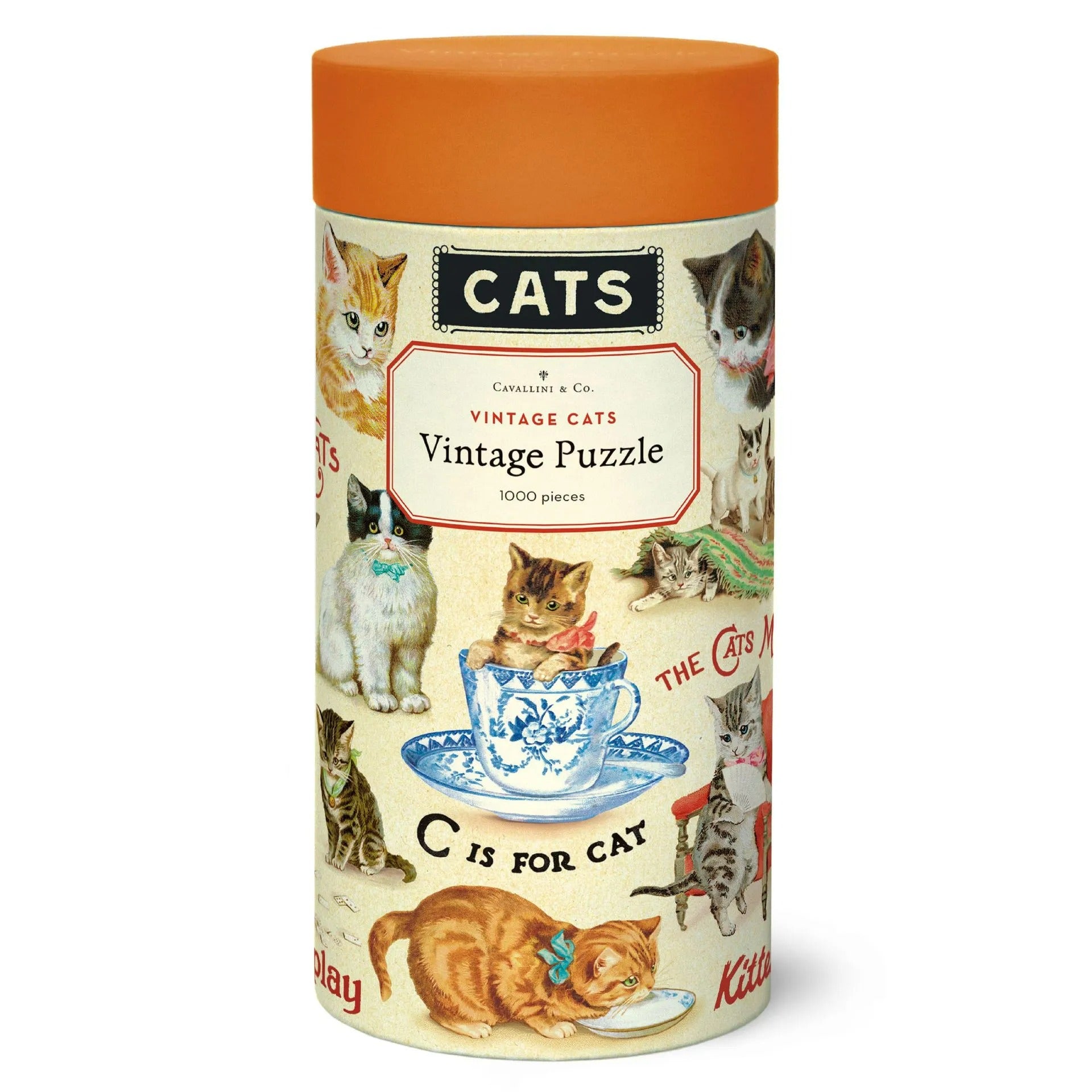 Rompecabezas Vintage Cats