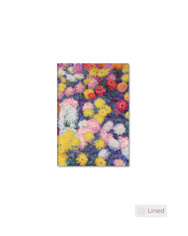 A6 MC Crisantemos de Monet, rayada