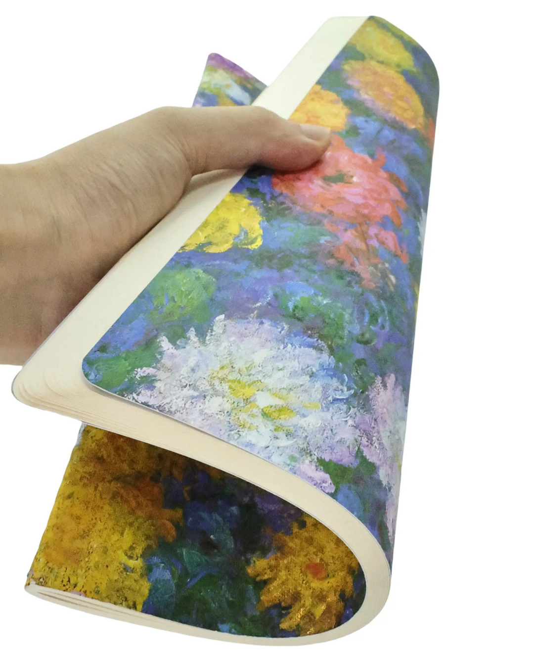 A6 MC Crisantemos de Monet, Hoja blanca