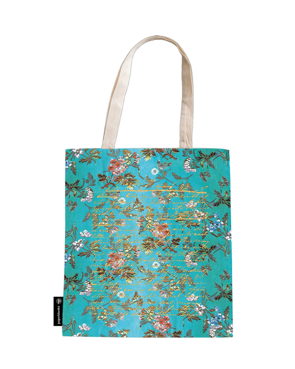 Bolsa de canvas reutilizable con bolsillo interior Jane Austen