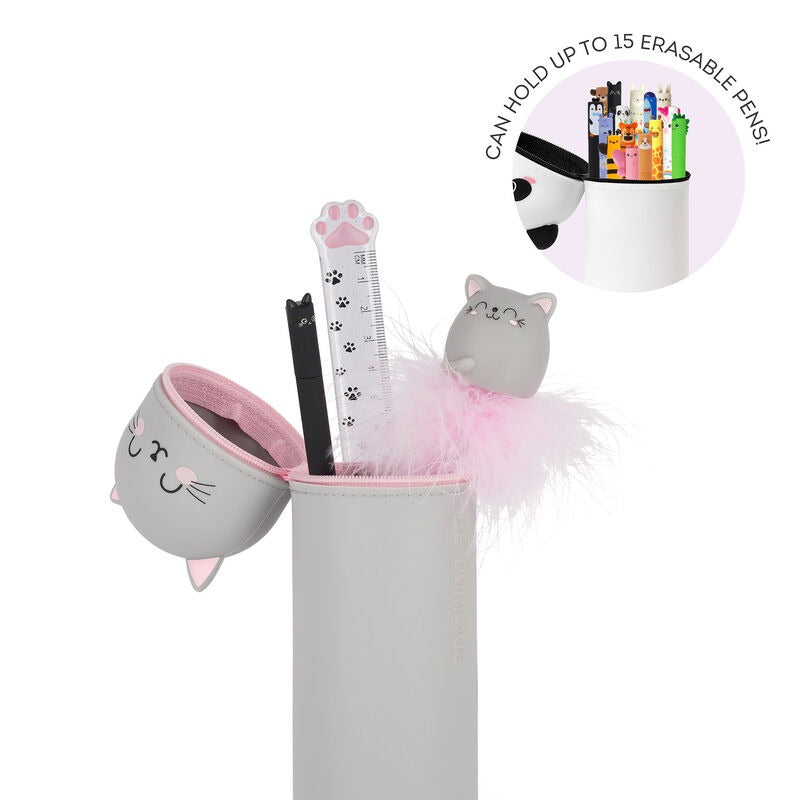 Estuche 2 en 1 "Kawaii" de Gato