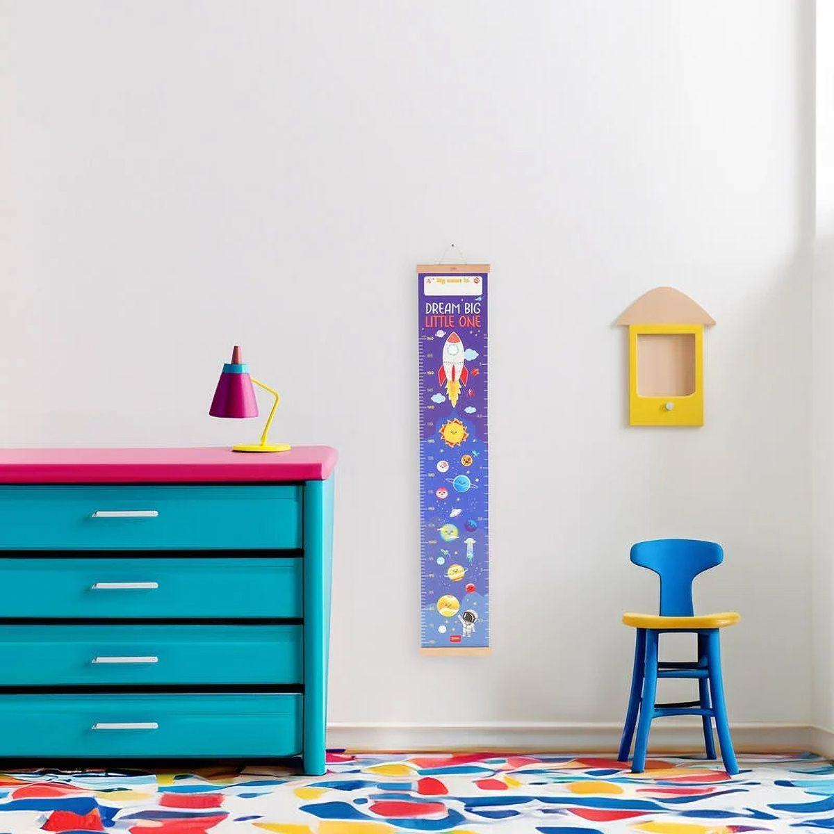 Medidor de Altura Infantil Para Pared Espacio