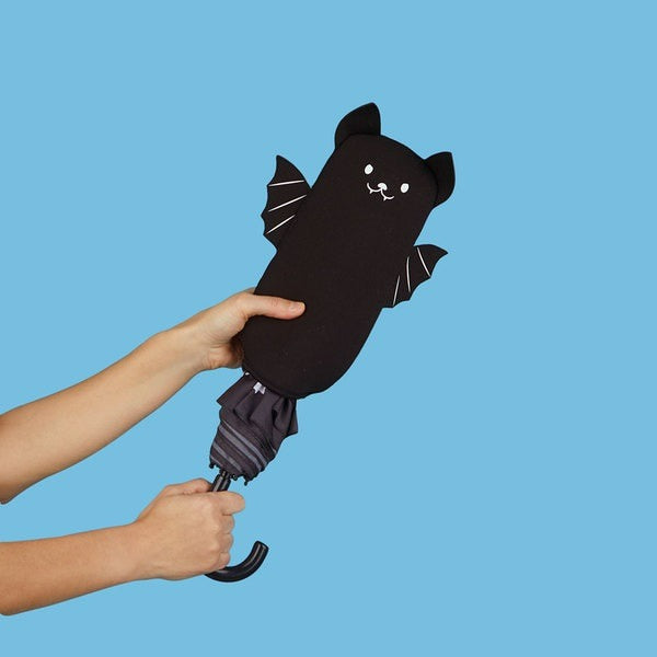 Paraguas Batumbrella negro con funda