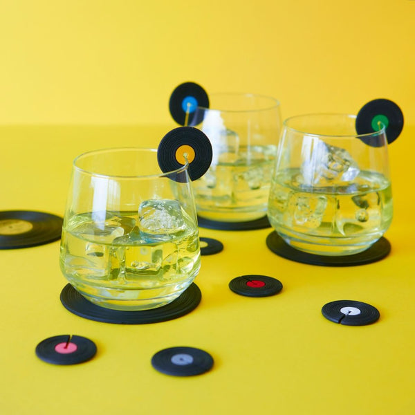 Set de 4 Porta Vasos The Coaster