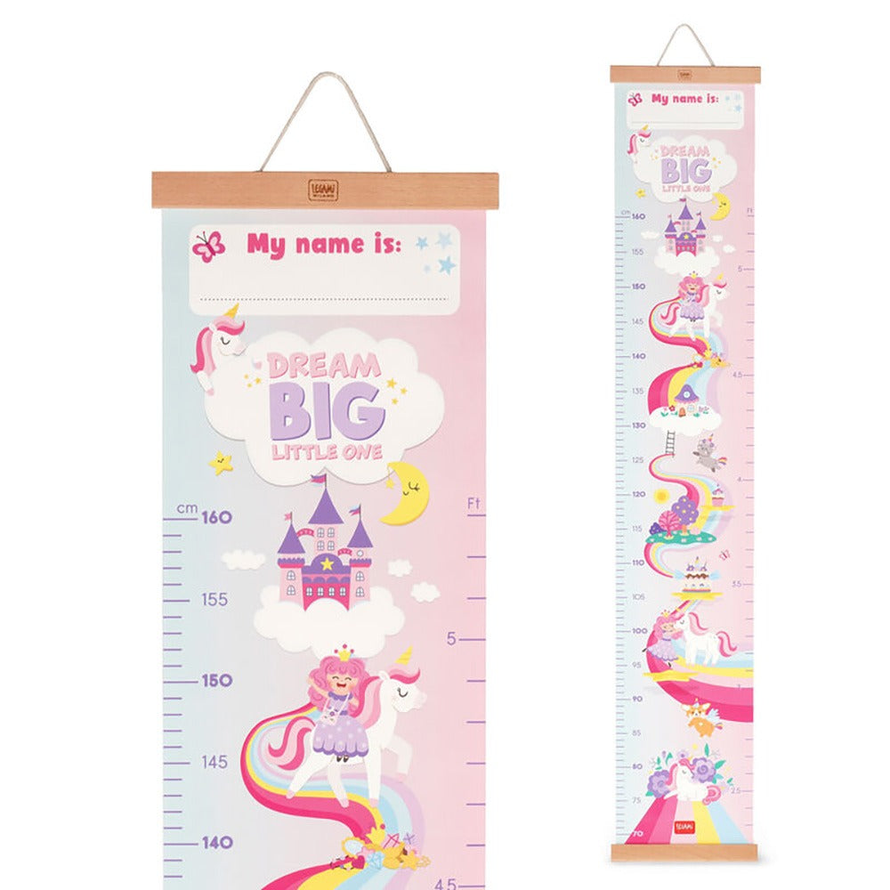 Medidor de Altura Infantil Para Pared Unicornio