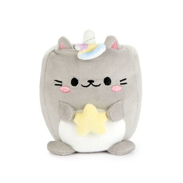 Portalápices Fluffy Kawaii Starry gris