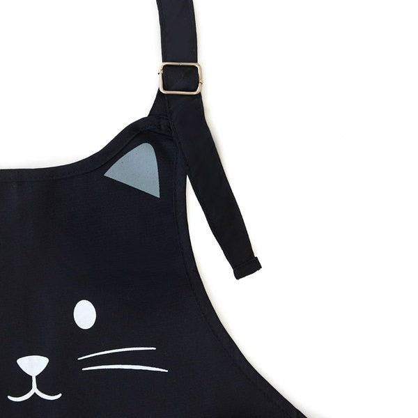 Delantal Kitty negro