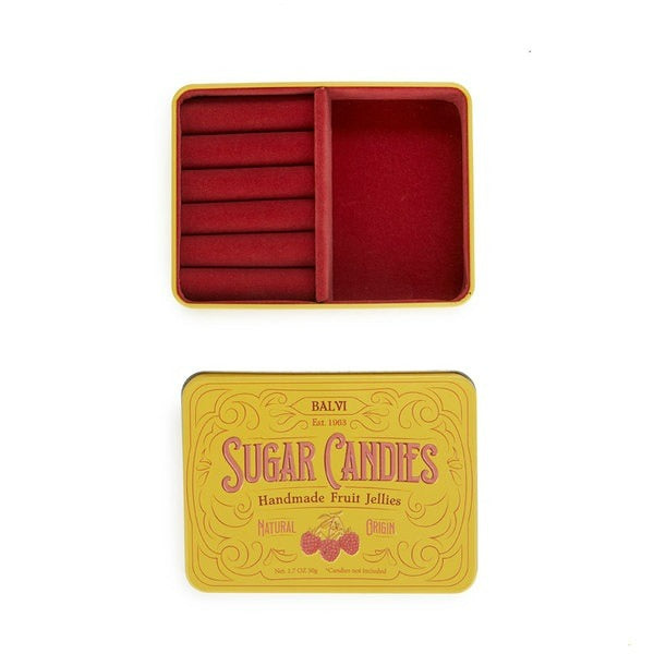Caja joyero Sugar Candies amarillo