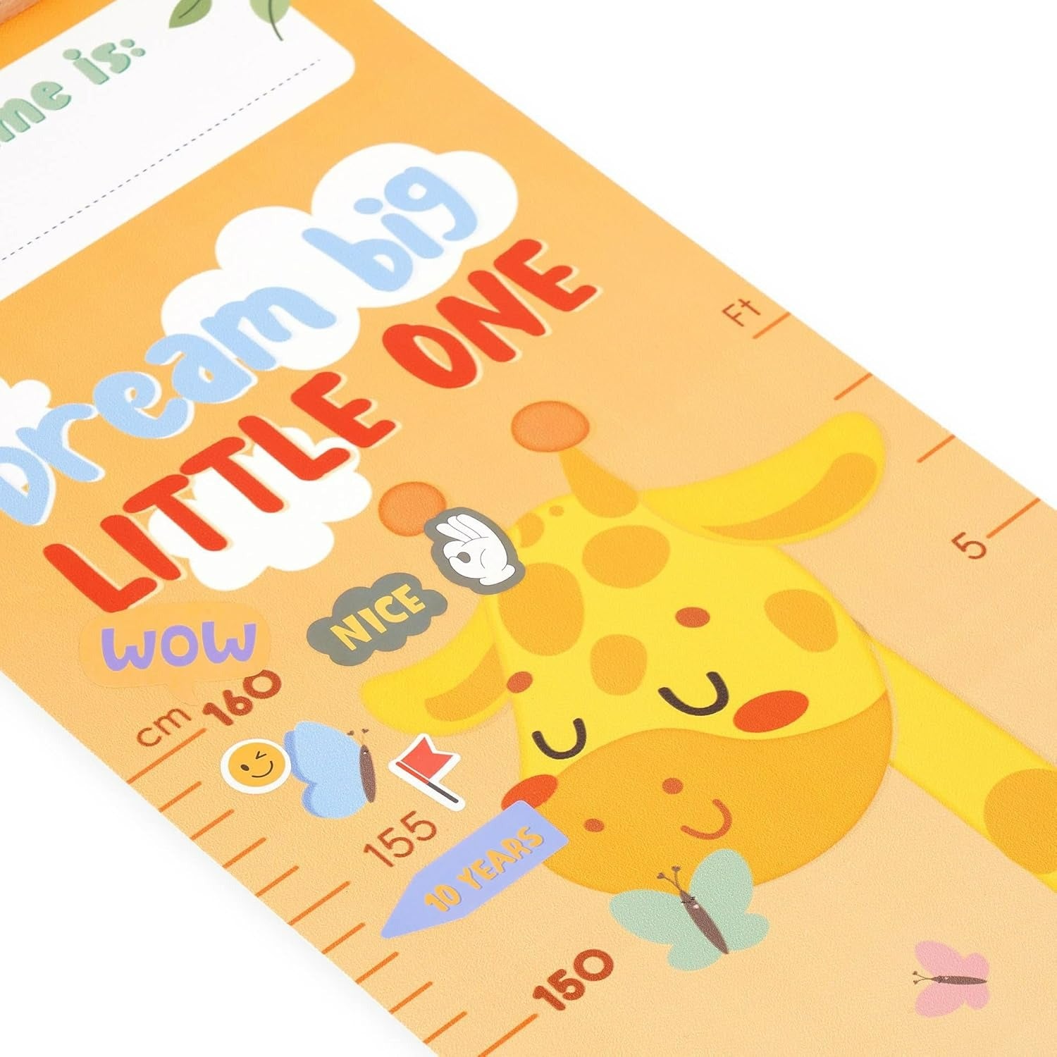 Medidor de Altura Infantil Para Pared Jirafa