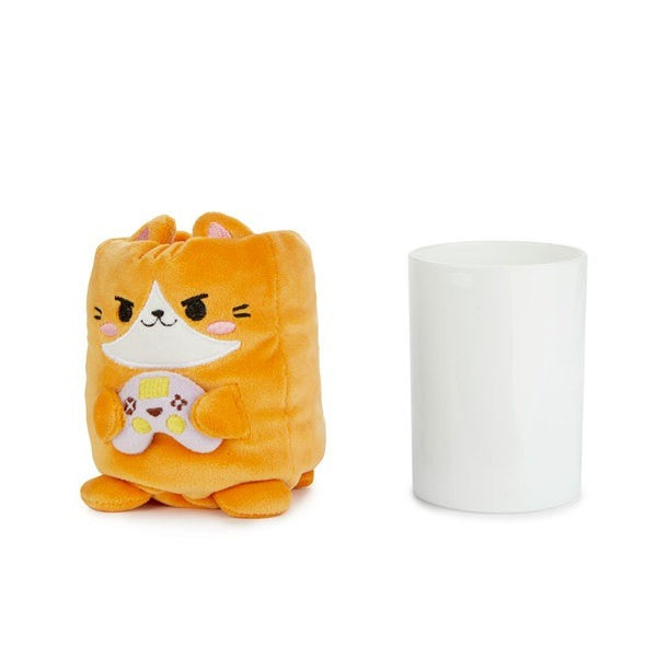 Portalápices Fluffy Kawaii Gamer plástico/tela