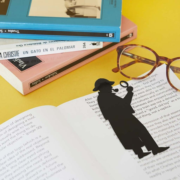 Marcapáginas Sherlock negro BALVI