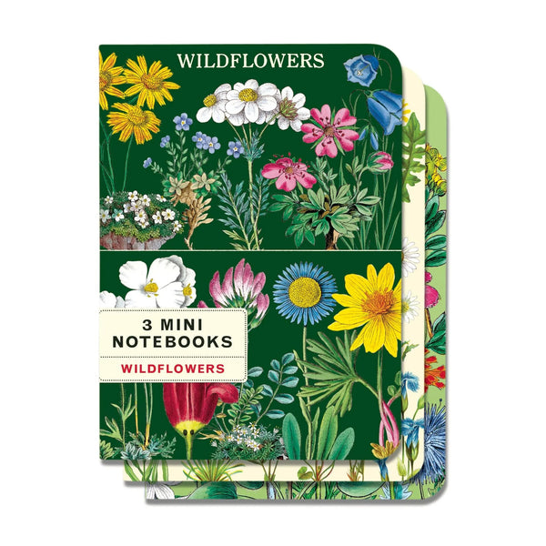 Mini Libreta Set de 3 Wildflowers 2