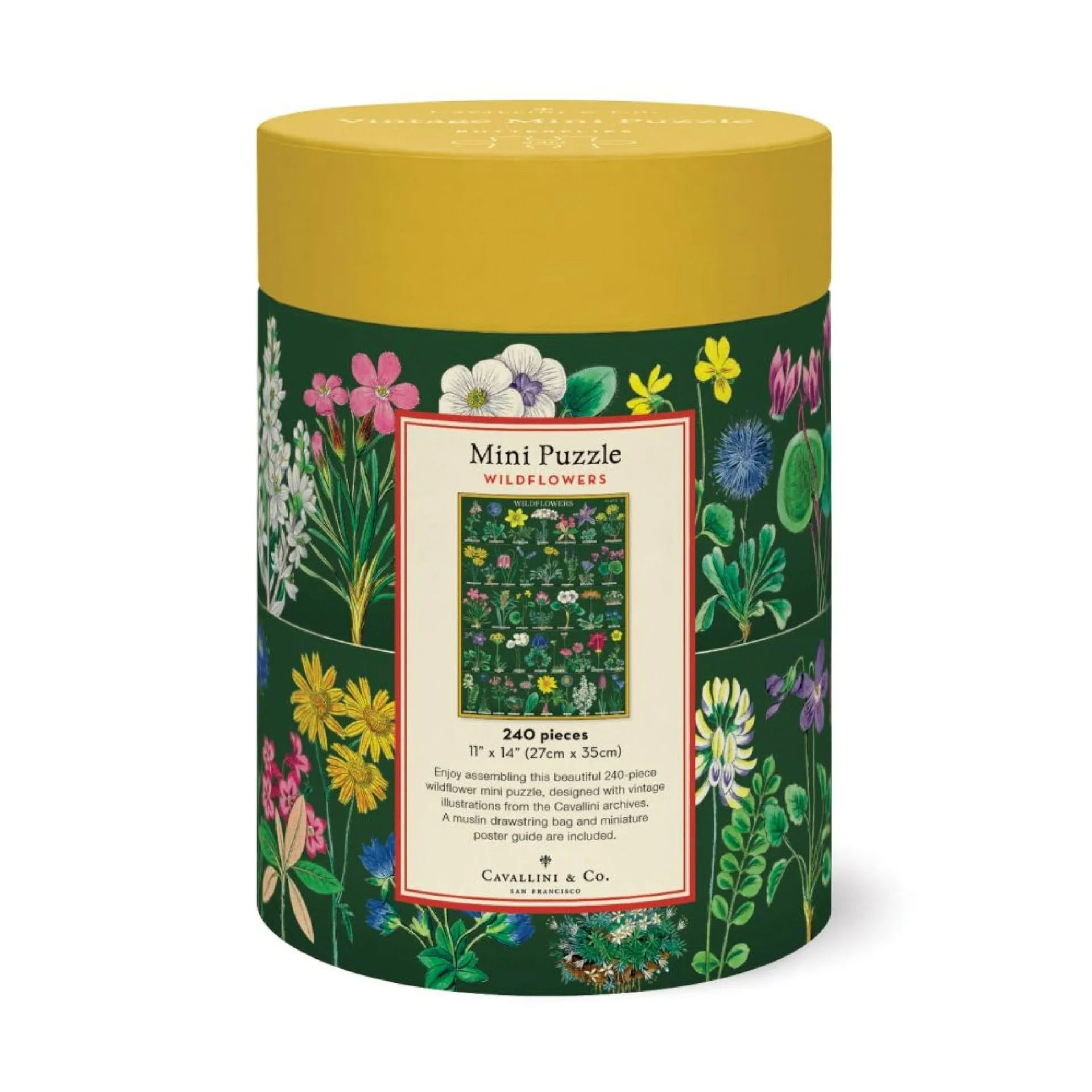 Mini Rompecabezas Wildflowers