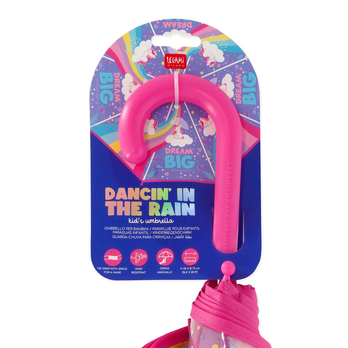 Paraguas Infantil Unicornio Legami