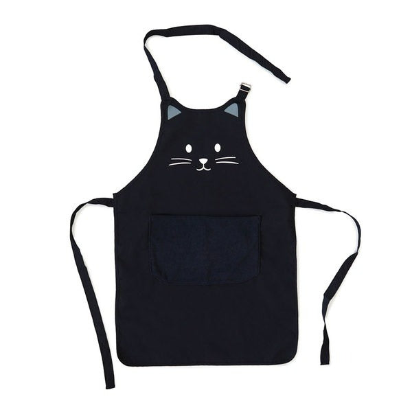 Delantal Kitty negro