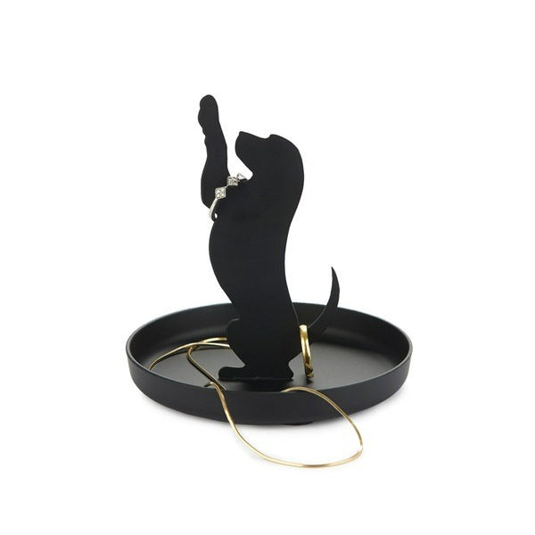 Porta Anillos Puppy Negro