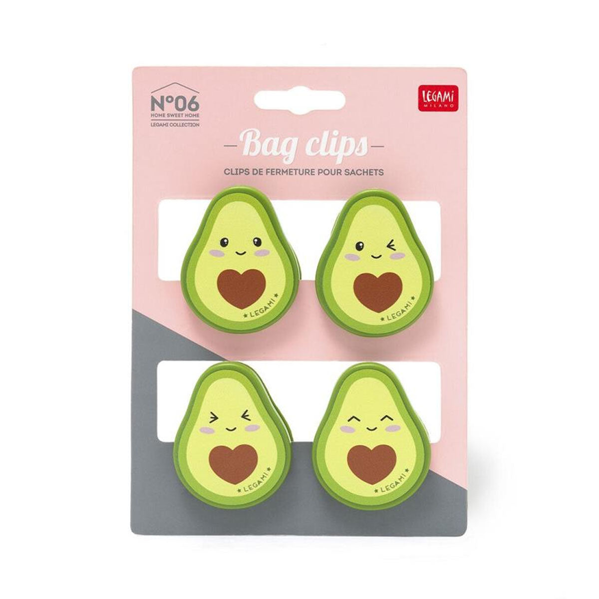 Clips para bolsas "Aguacatitos"