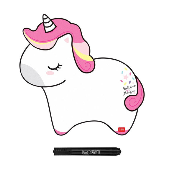 Pintarrón magnético para refrigeradoro Unicornio