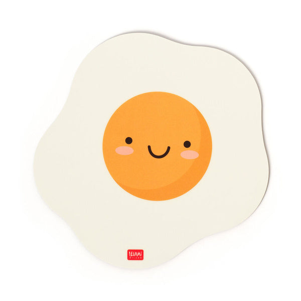Mouse Pad con Forma de Huevo Estrellado de Legami
