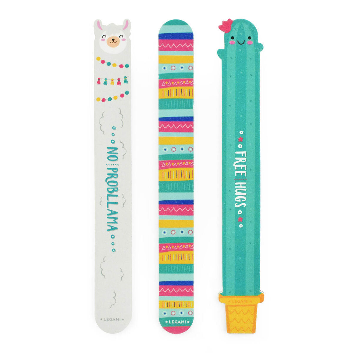 Set de Limas de Uñas "Nails Before Males - No Probllama" de Legami