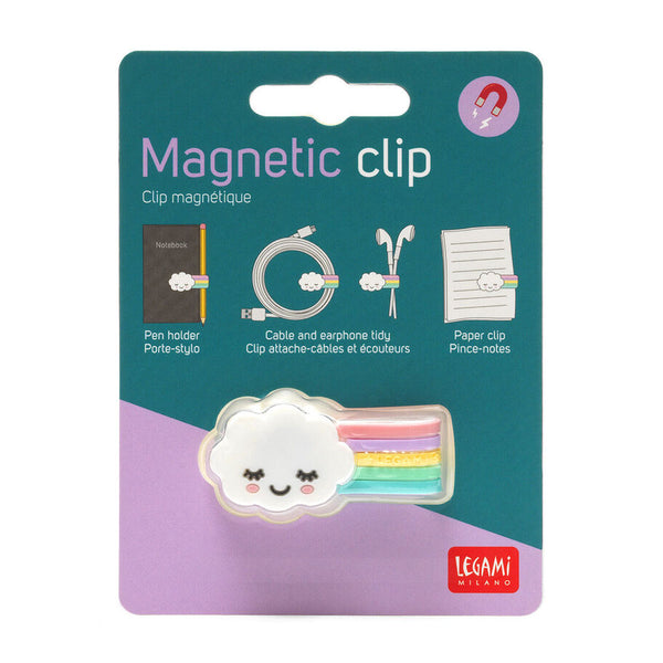 Clip Magnético Multifuncional de Arcoíris