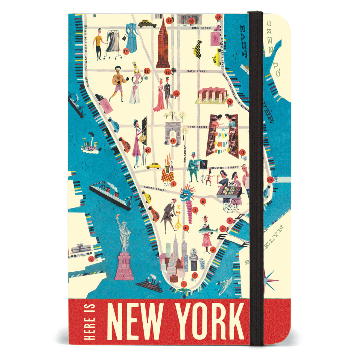 Libreta Chica New York City Map