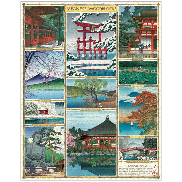Rompecabezas Japanese Woodblocks